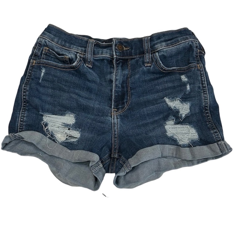 Hollister Women's High-Rise Shorts 3" Soft Stretch Denim Size 5 W27